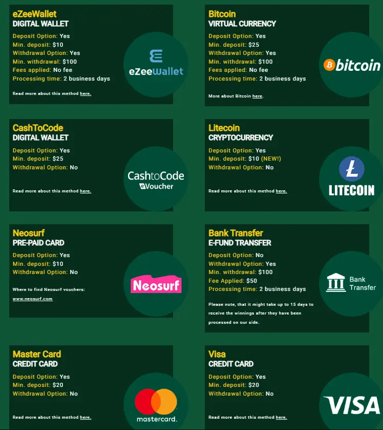 fair go casino review banking methods at fair go casino