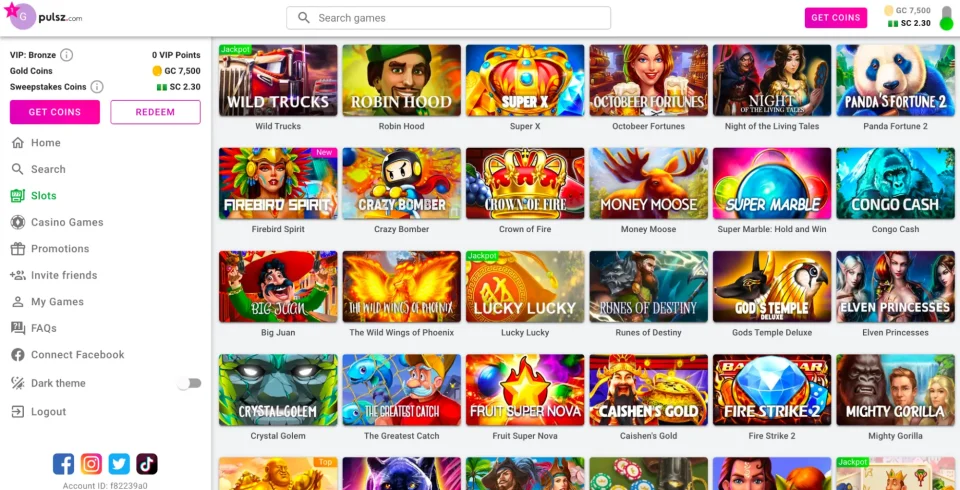 pulsz review fun slot games