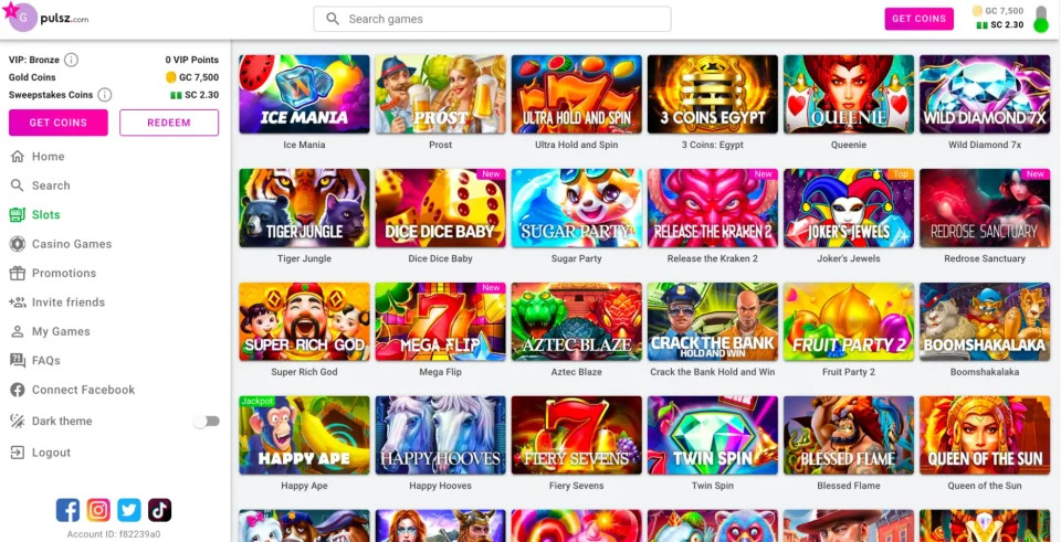 pulsz review more slot games