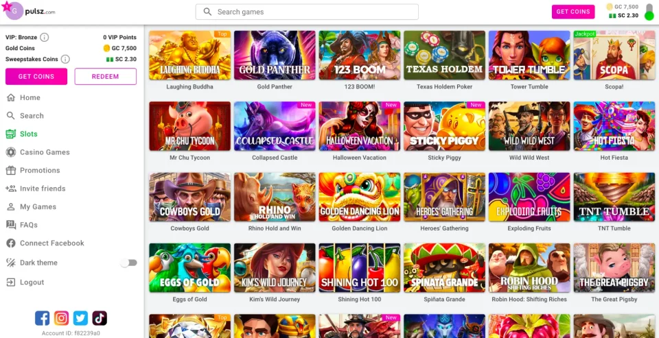 pulsz review play these slot games