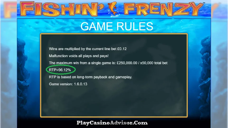 Discover the best real money slots online with high Return to Player percentages in games like Fishin' Frenzy.